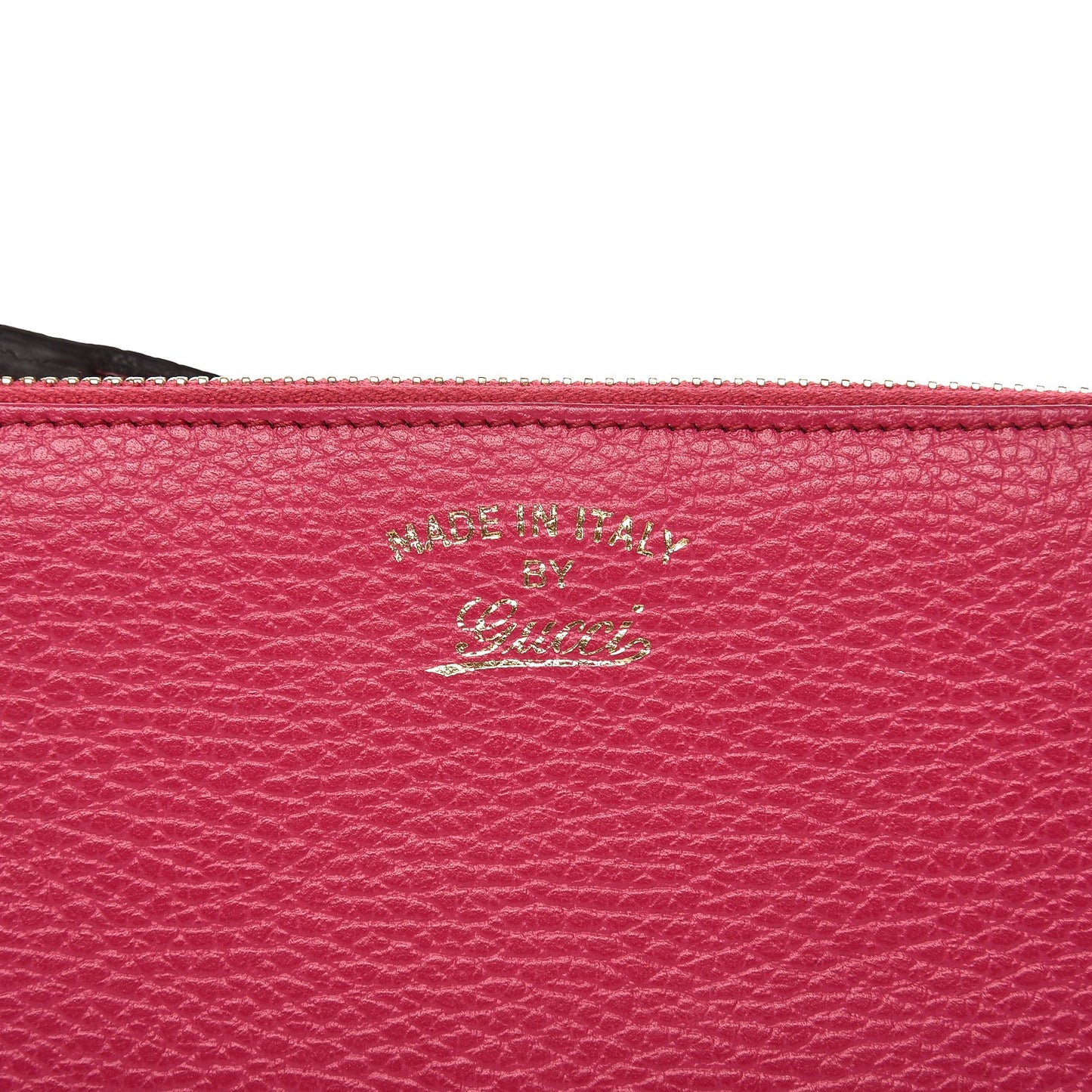 Dollar Calfskin Swing Wristlet Blossom