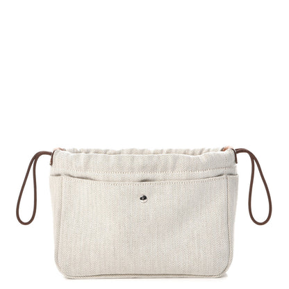 Hermes Canvas Barenia Fourbi 20 PM Pouch Naturel Fauve 1 of 8