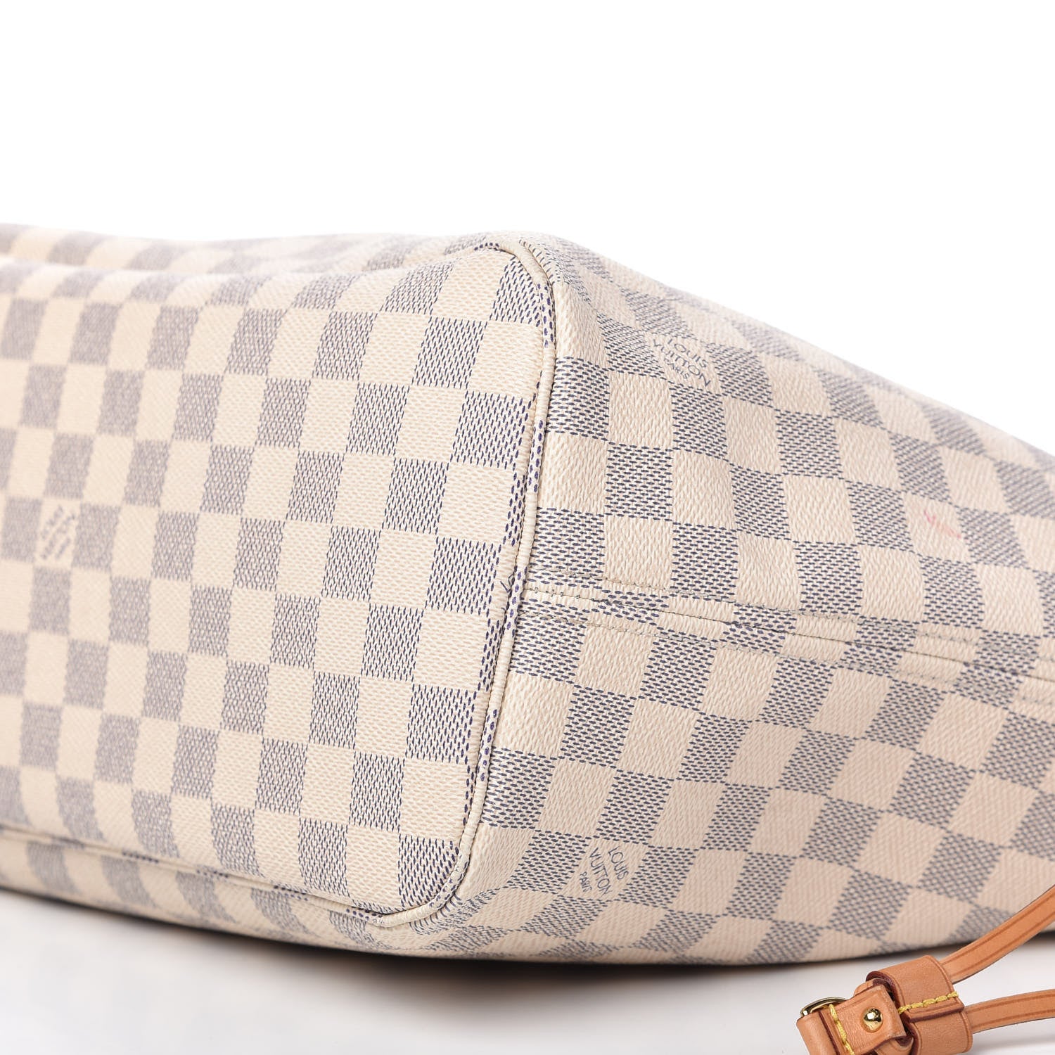 Louis Vuitton Damier Azur Neo Neverfull MM Rose Ballerine 7 of 10