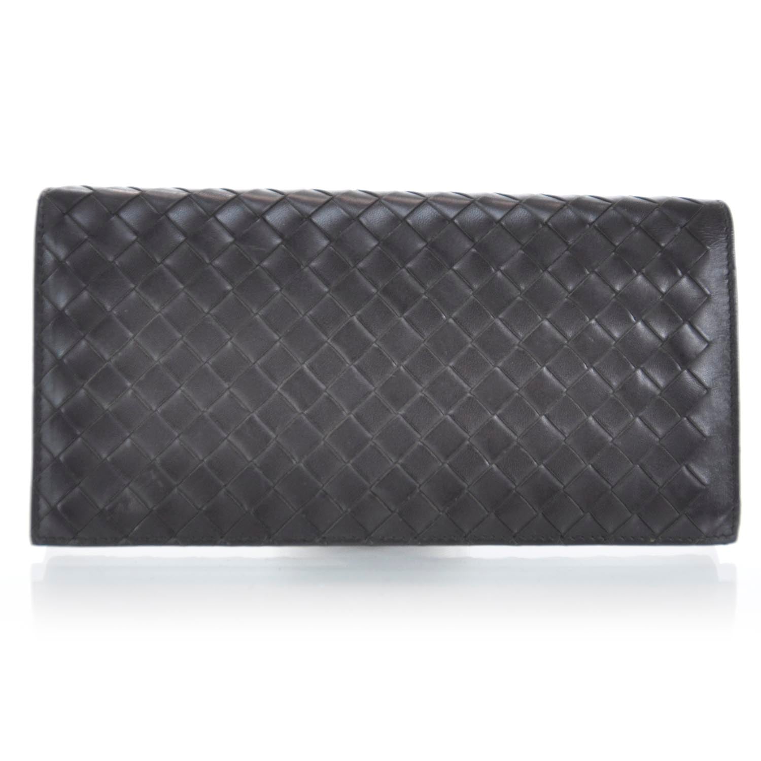 Bottega Veneta Nappa Intrecciato Wallet Ebano 1 of 5