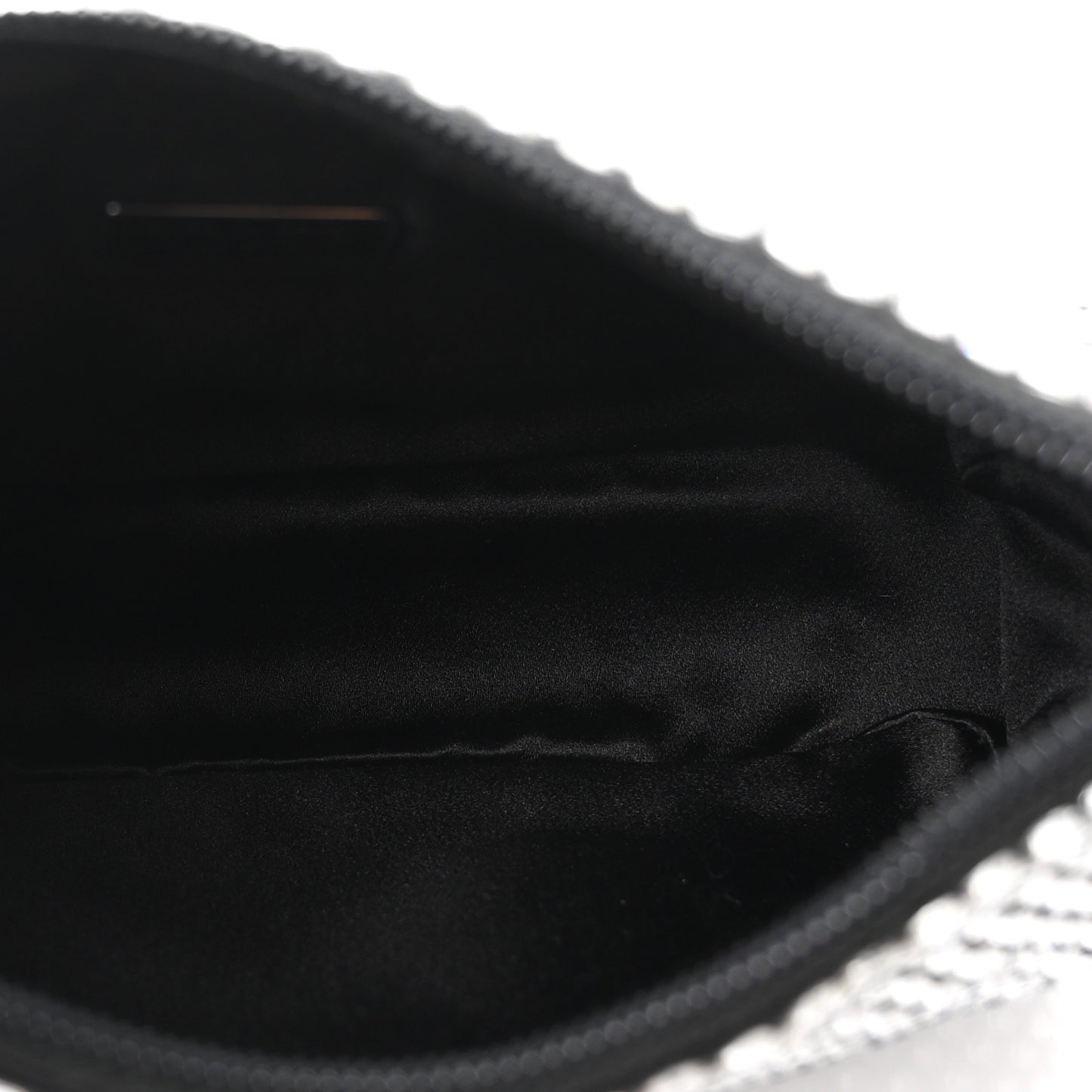 Satin Crystal Mini Re-Edition 2000 Bag Cristal
