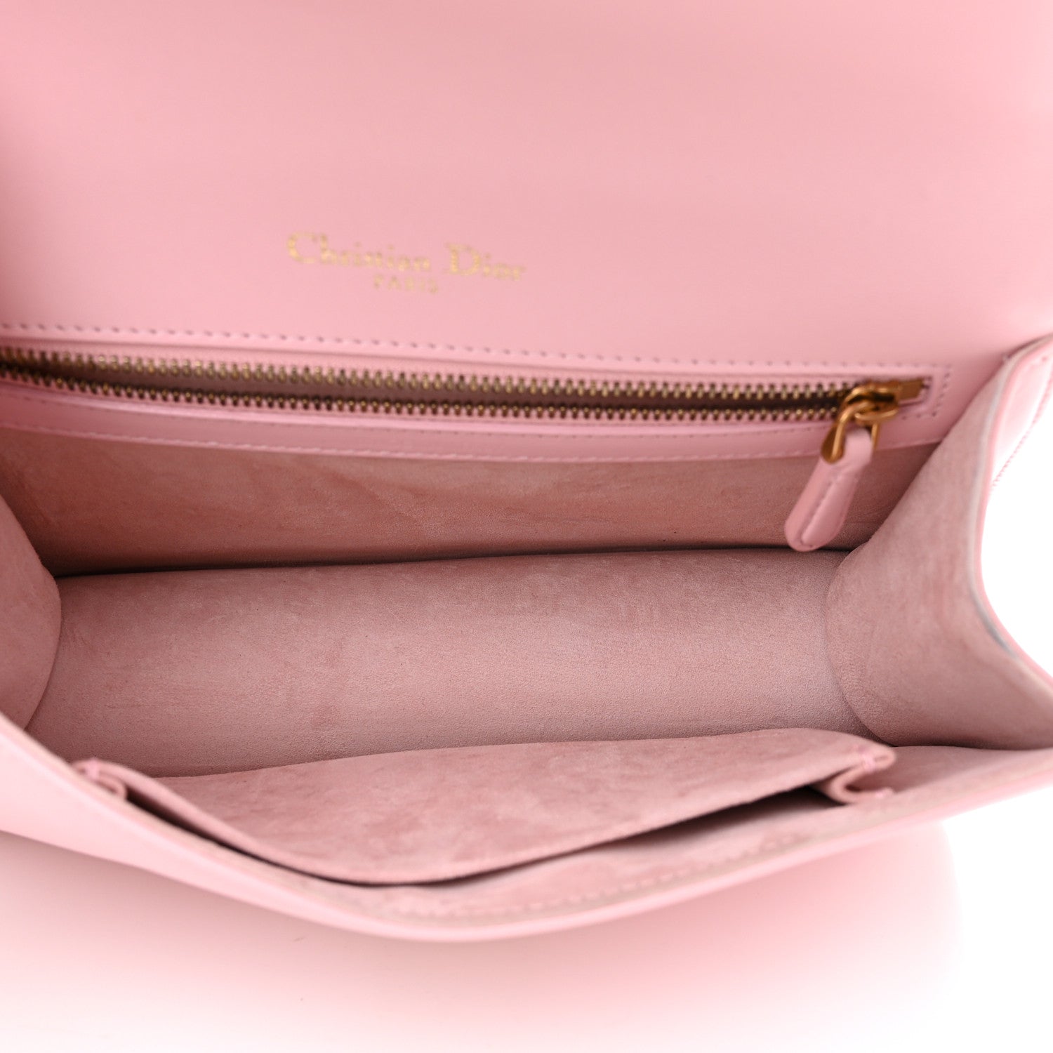 Christian Dior Lambskin Studded Small Diorama Flap Bag Baby Pink 5 of 11