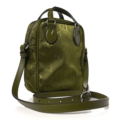 Gucci Econyl Nylon Monogram Off The Grid Shoulder Bag Juniper Green 3 of 9