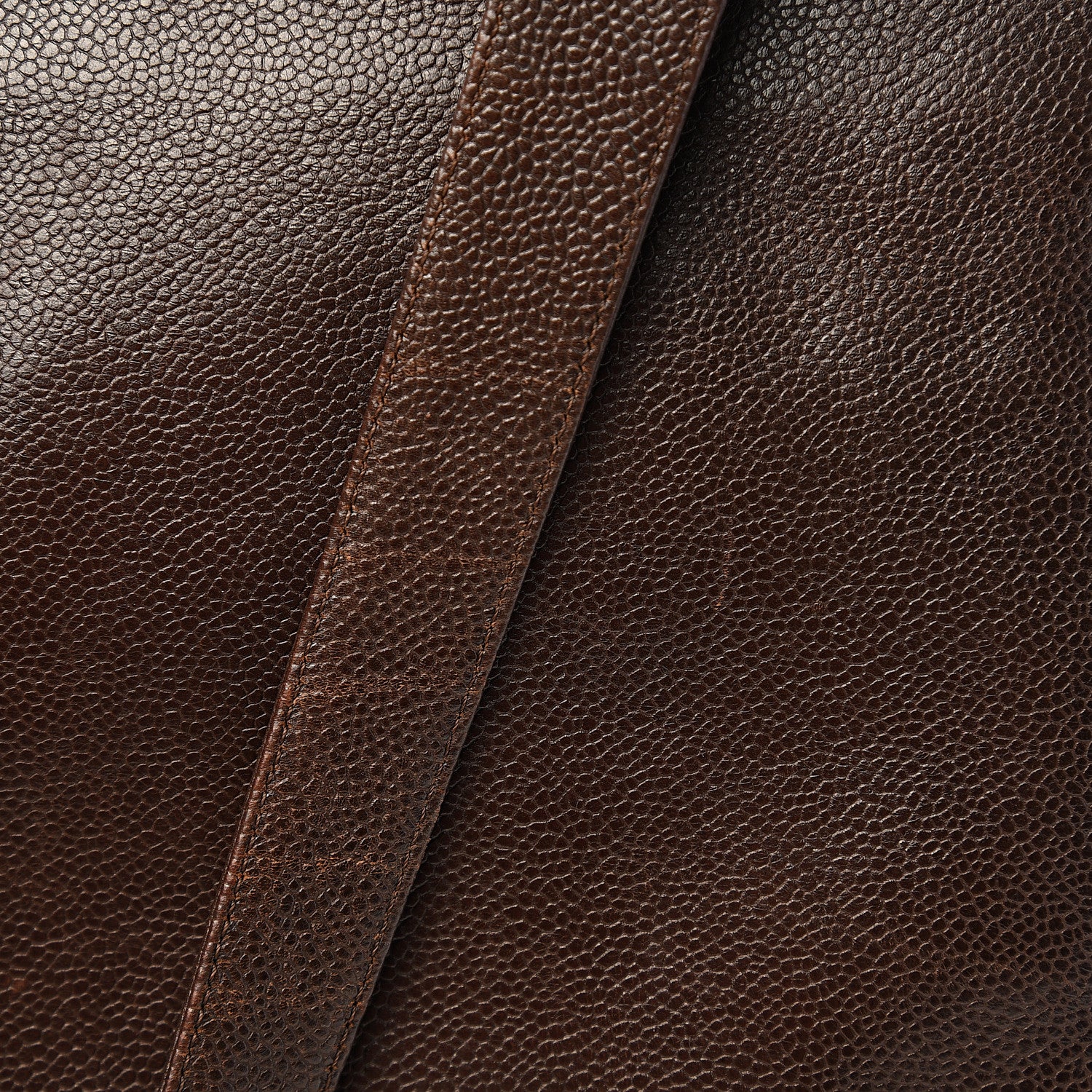 Chanel Caviar Shoulder Bag Brown 12 of 14