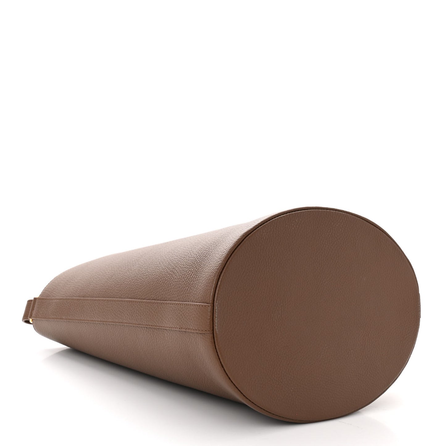 Calfskin Medium Bucket Bag Earth