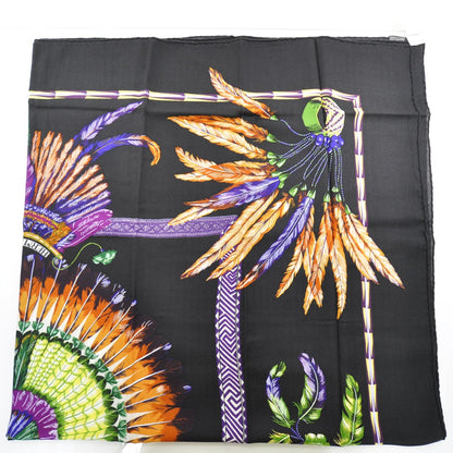 Hermes Cashmere Silk Brazil Shawl GM 140 5 of 10