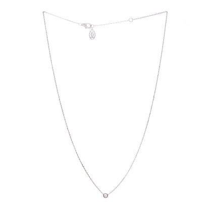 Cartier 18K White Gold Diamond XS D'Amour Pendant Necklace 3 of 6