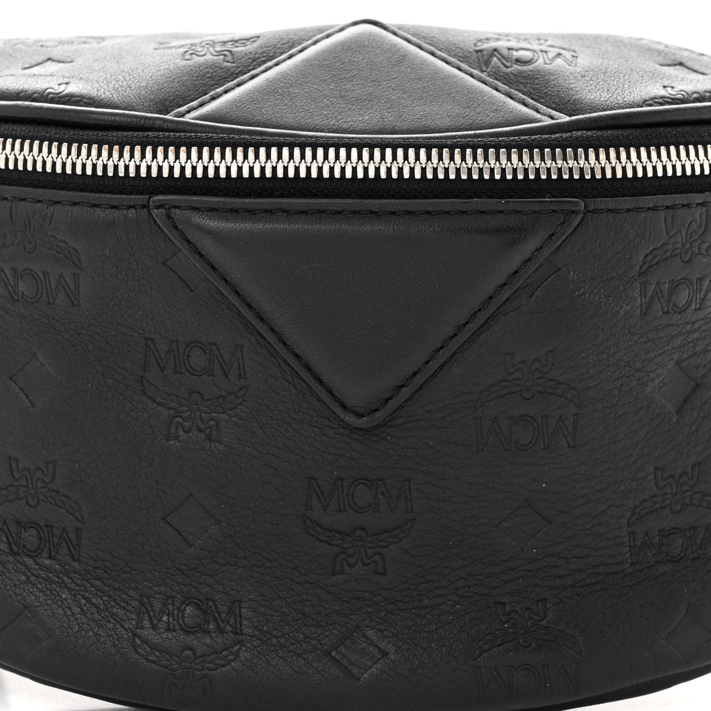 Calfskin Ottomar Monogram Fursten Belt Bag Black