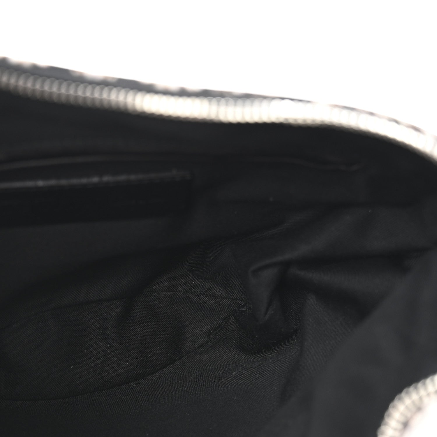 Alexander McQueen Silk Dandelion Print De Manta Clutch Black 5 of 12