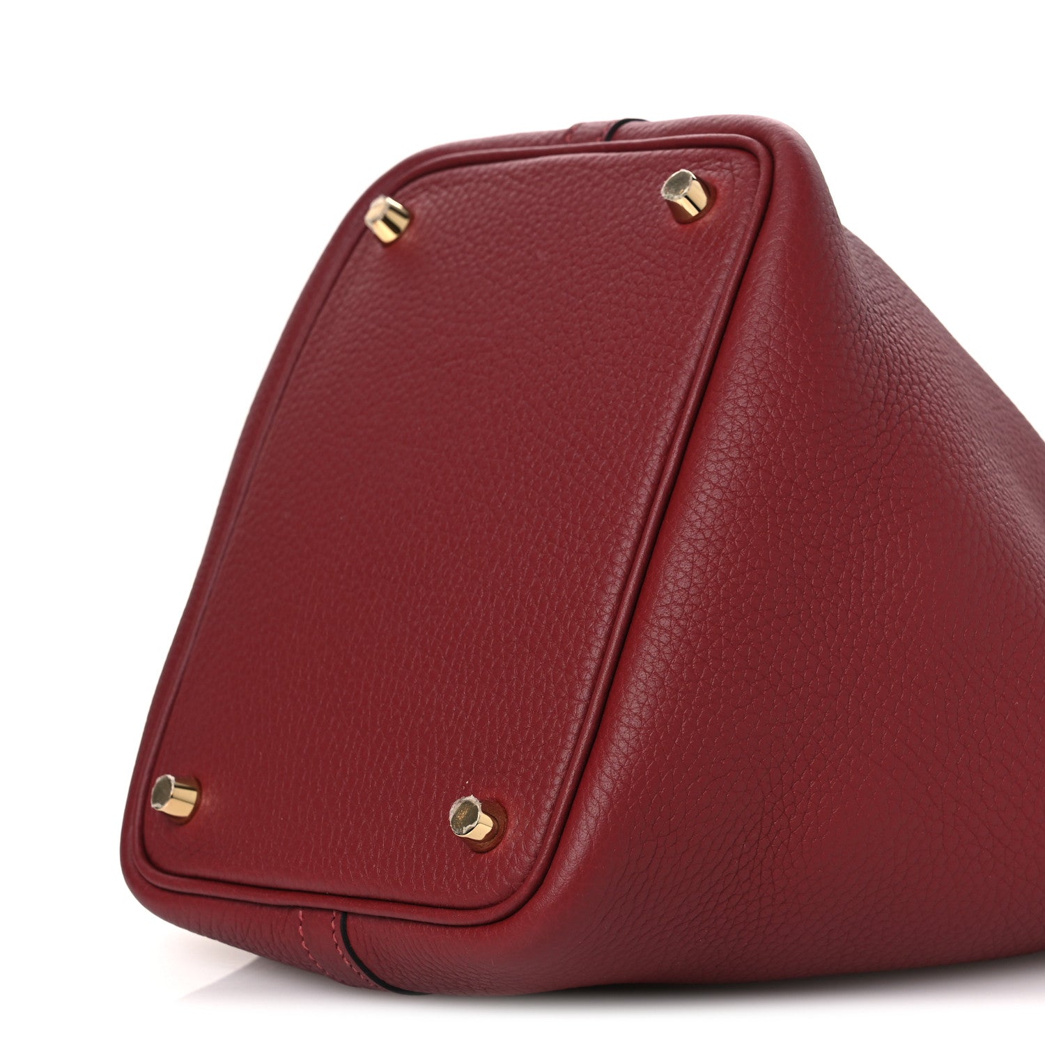 Hermes Taurillon Clemence Picotin Lock 18 PM Rouge H 10 of 11