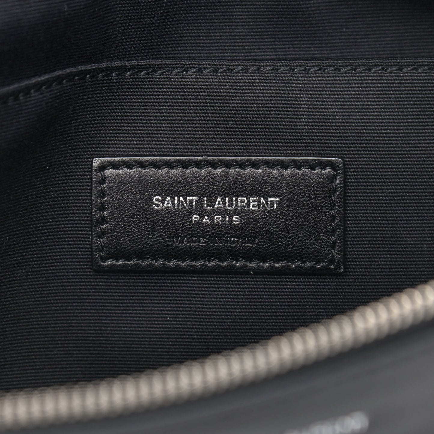 Calfskin Belt Bag Black