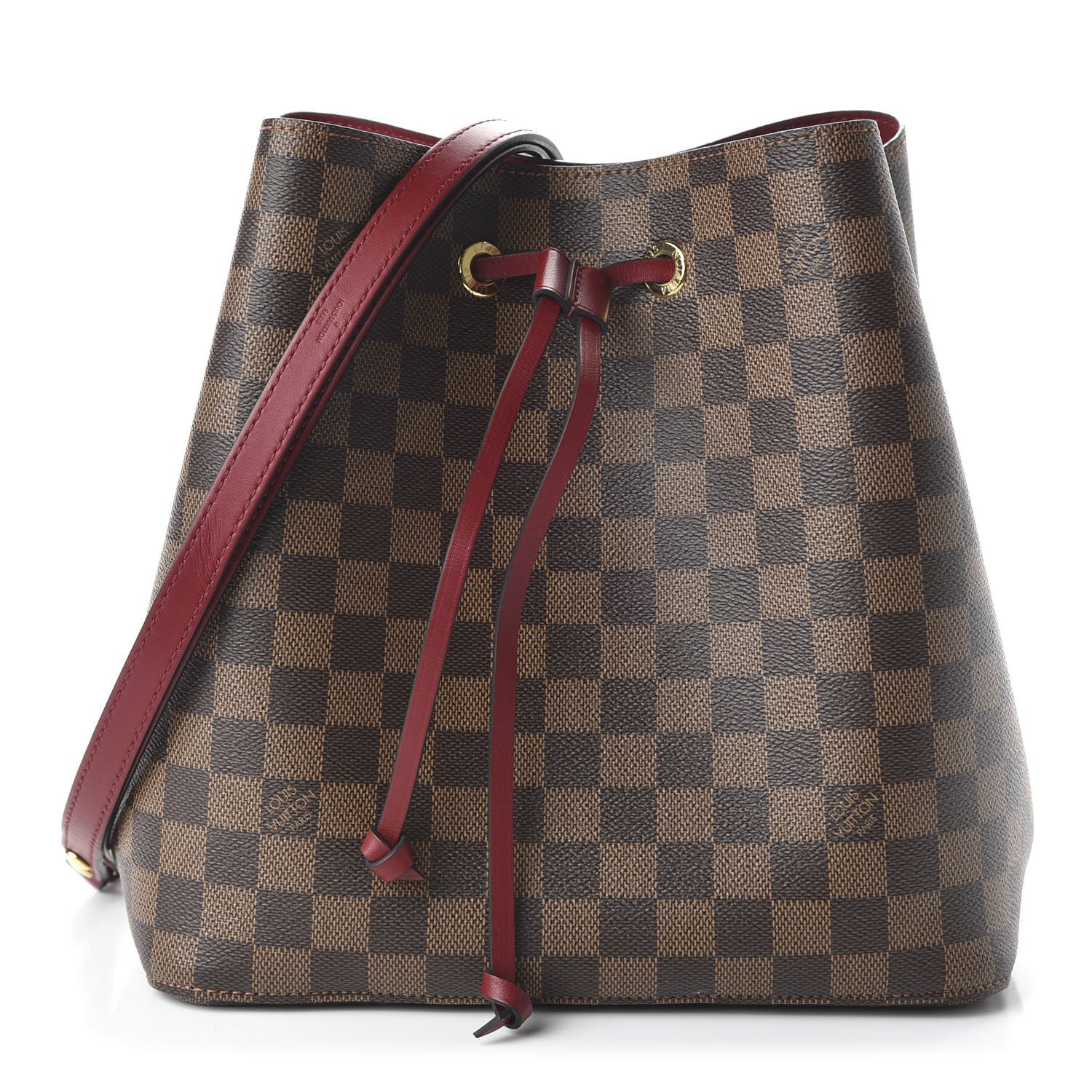 Louis Vuitton Damier Ebene Neonoe MM Cherry Berry 2 of 10