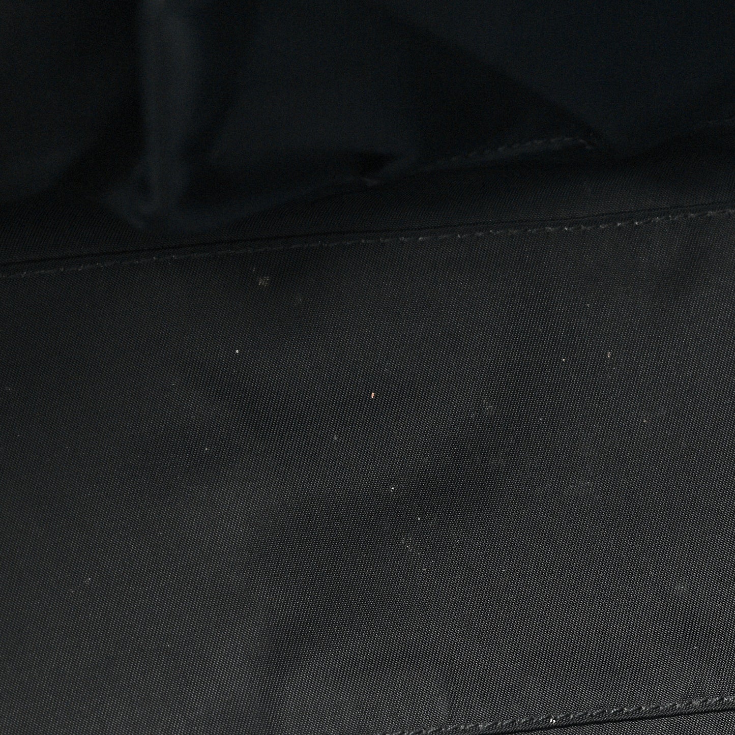 GG Supreme Monogram Web Messenger Diaper Bag Black Grey