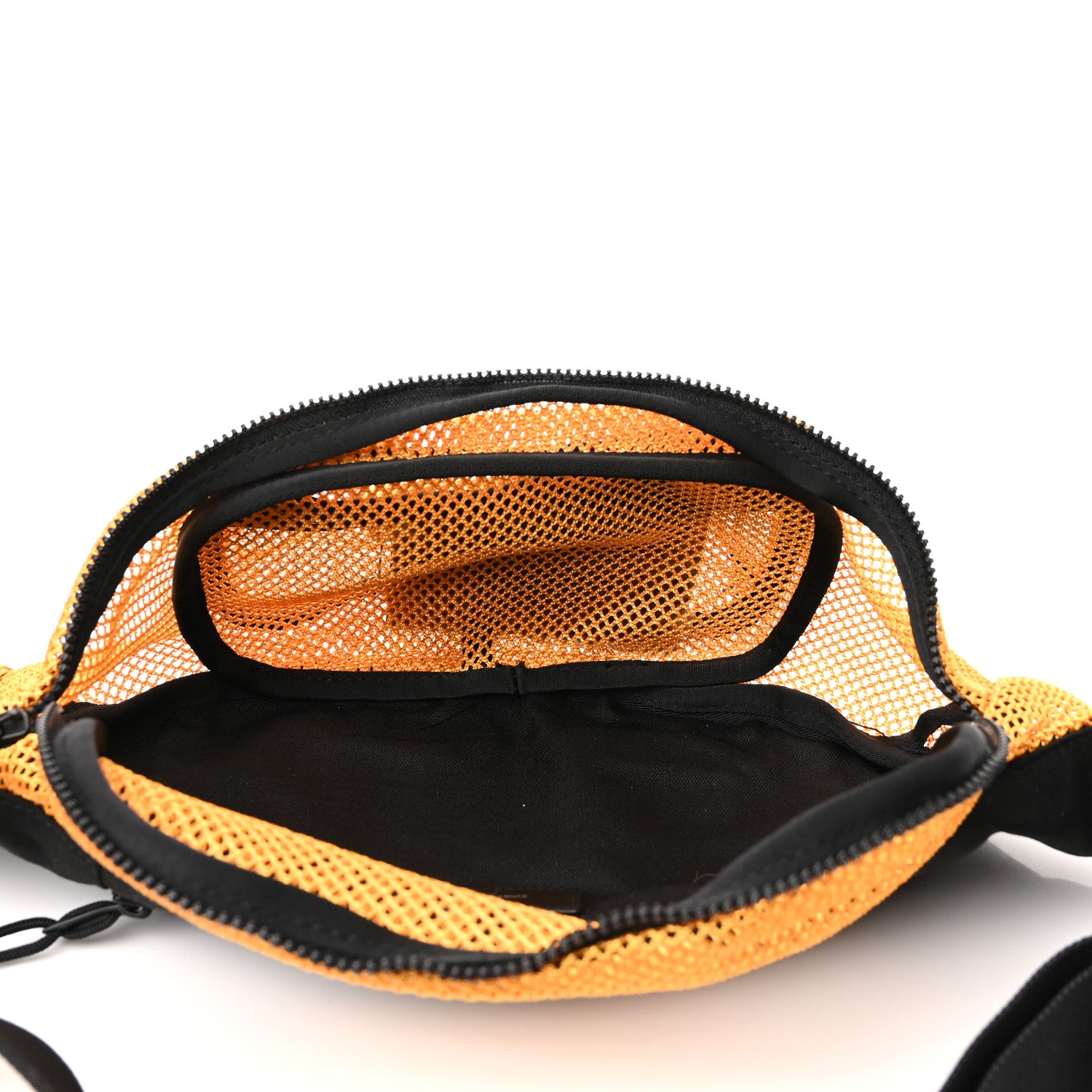 Saint Laurent Nylon Mesh SLP Belt Bag Jaune 5 of 9