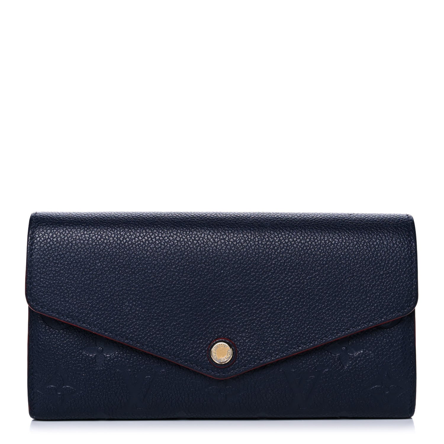 Louis Vuitton Empreinte Sarah Wallet NM Marine Rouge 1 of 12