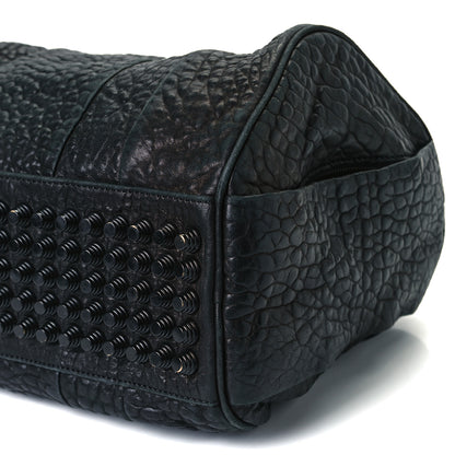 Alexander Wang Pebbled Lambskin Rockie Black Matte Black Hardware 8 of 15