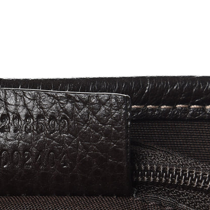 Gucci Crystal Monogram Medium Princy Tote Dark Brown 7 of 8