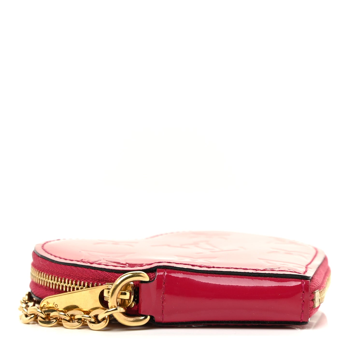 Vernis Heart Coin Purse Rose Indien