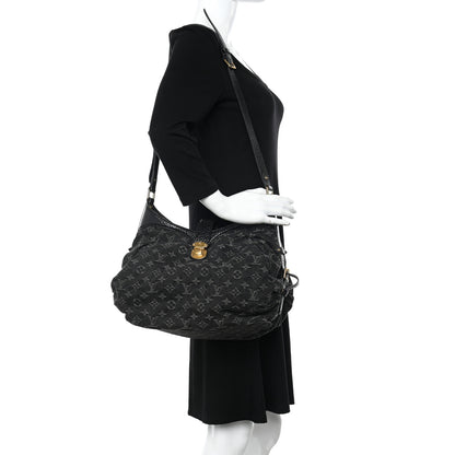 Louis Vuitton Denim Mahina XS Black 2 of 9