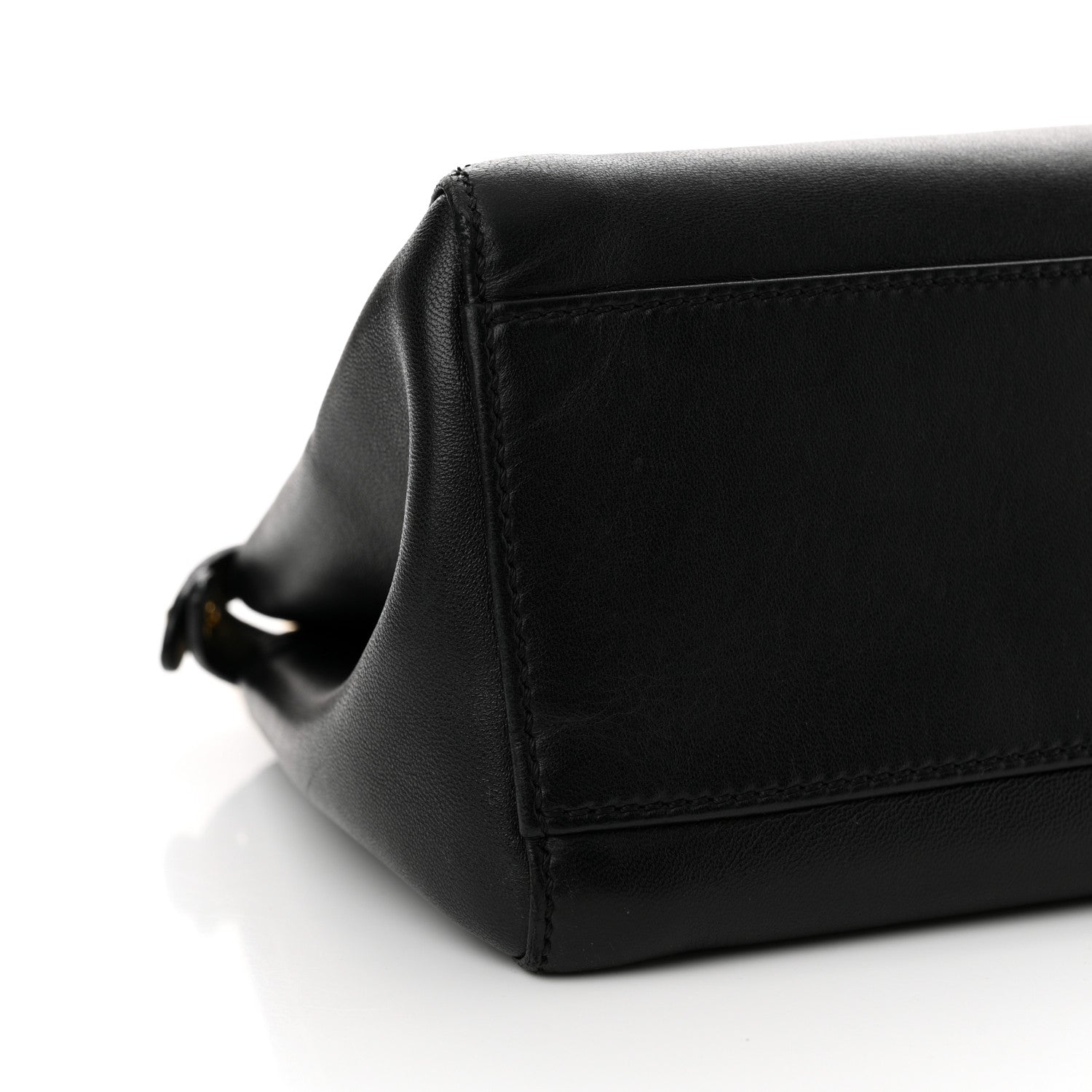 Fendi Nappa Mini Peekaboo Iconic Satchel Black 8 of 11