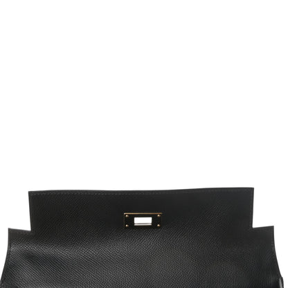 Hermes Epsom Kelly Sellier 28 Black 16 of 40