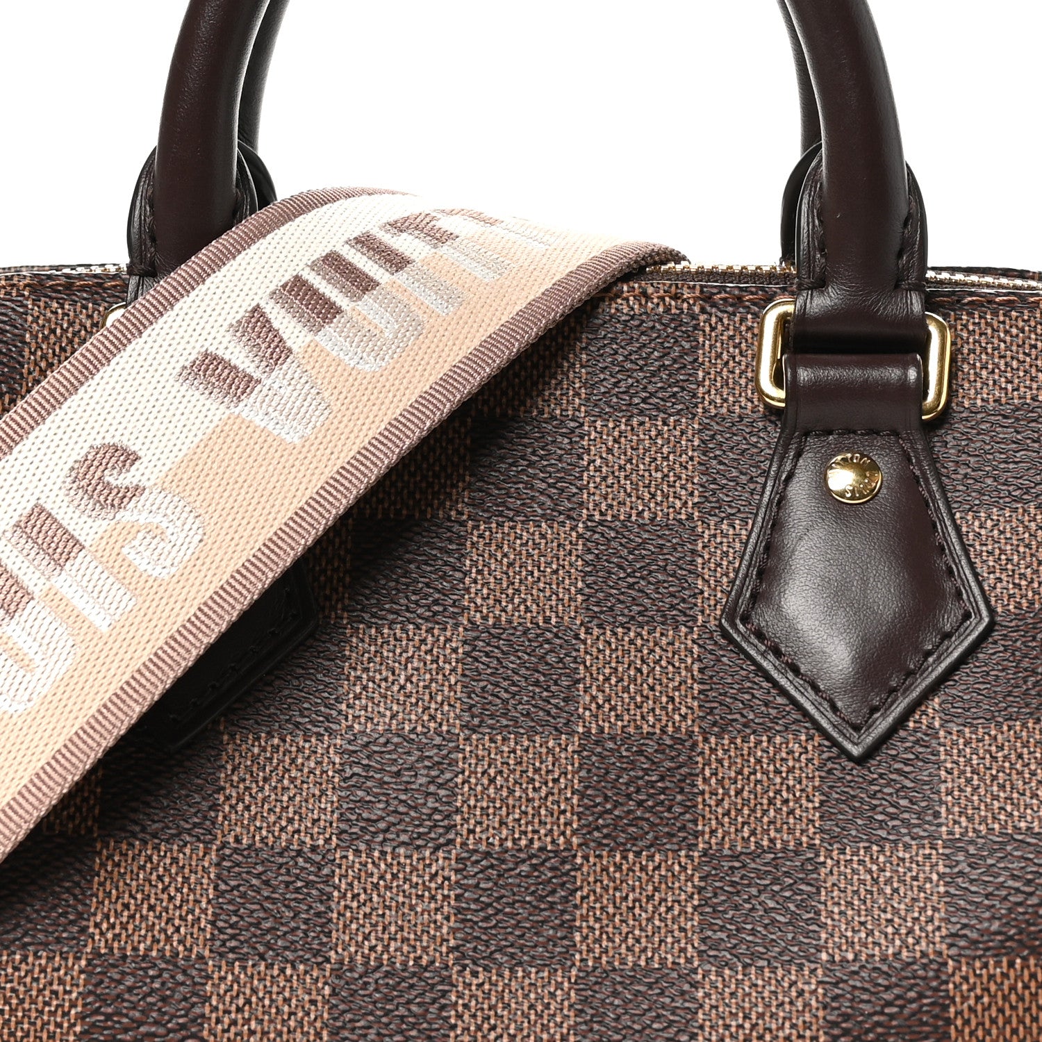 Louis Vuitton Damier Ebene Speedy Bandouliere 20 7 of 9