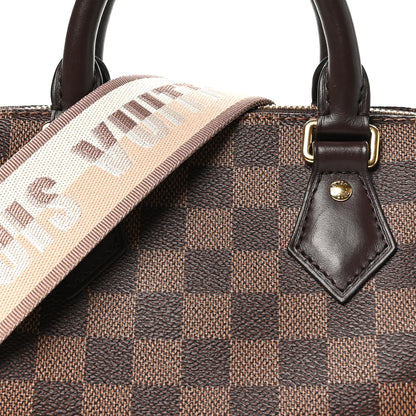 Louis Vuitton Damier Ebene Speedy Bandouliere 20 7 of 9