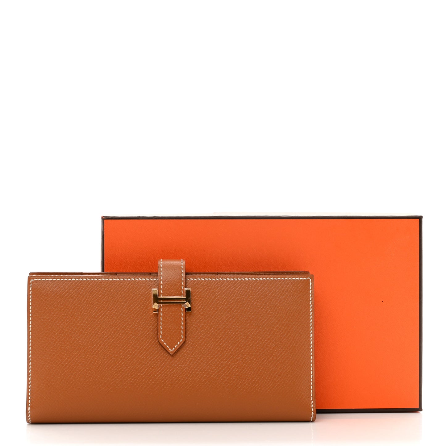 Epsom Bearn Gusset Wallet Gold