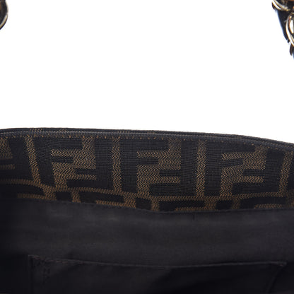 Fendi Zucca Small Mia Tote Tobacco 11 of 14