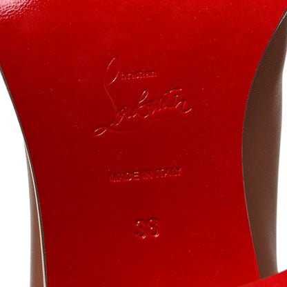 Christian Louboutin Calfskin Karistrap 70 Ankle Boots 38 Cuoio 6 of 6