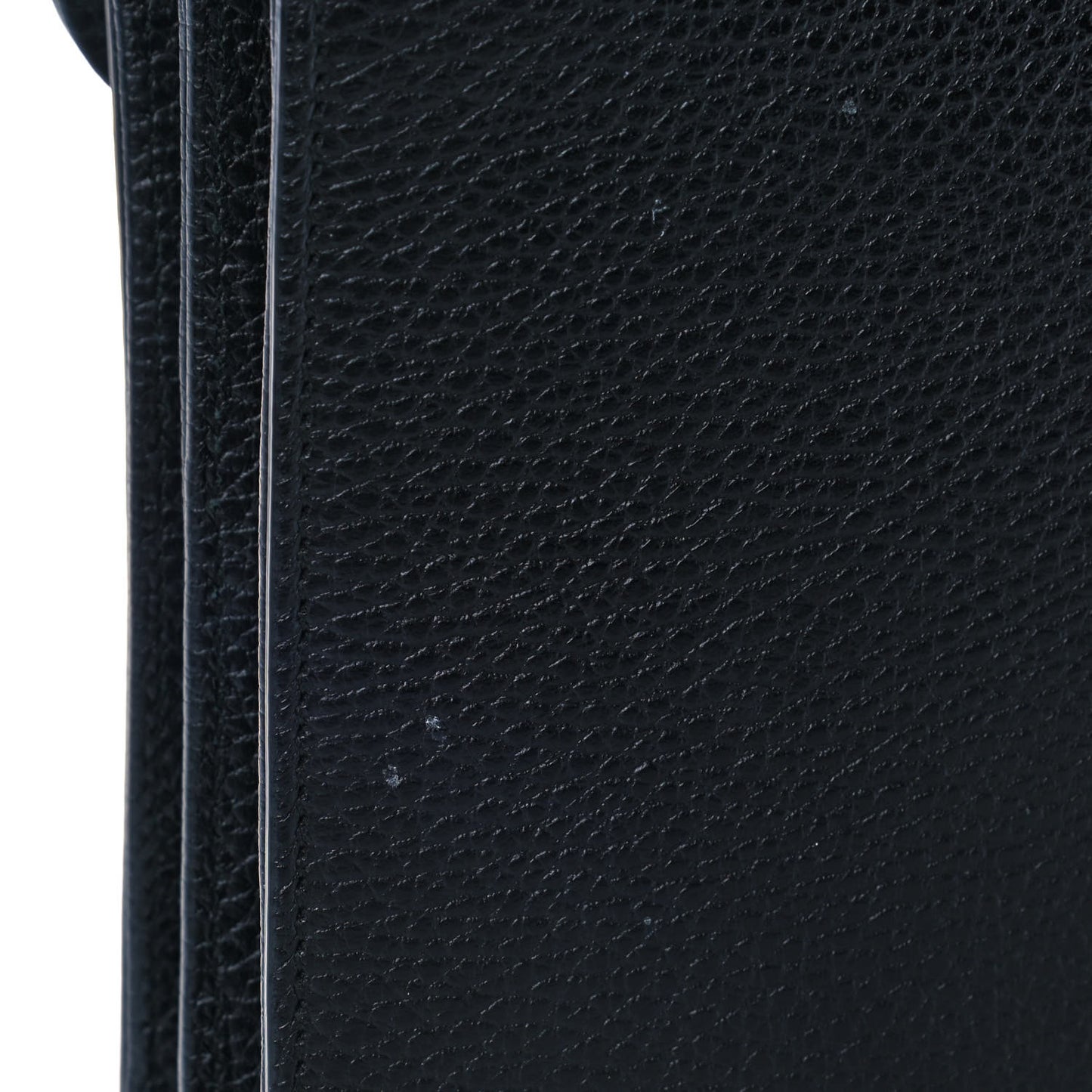 Dollar Calfskin Interlocking G Shoulder Bag Black