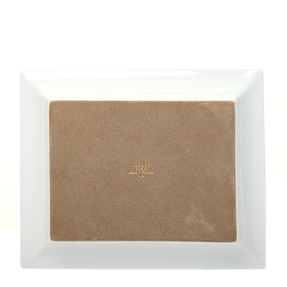Hermes Porcelain Sellier Change Tray Bleu Roi 4 of 5