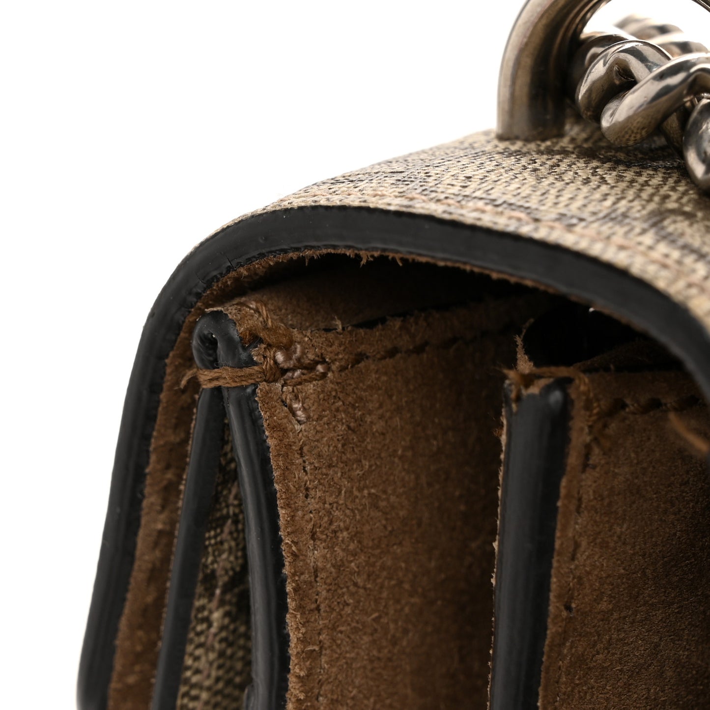 GG Supreme Monogram Small Dionysus Shoulder Bag Taupe