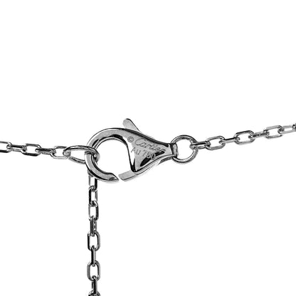Cartier 18K White Gold Diamond Juste Un Clou Paved Pendant Necklace 5 of 6