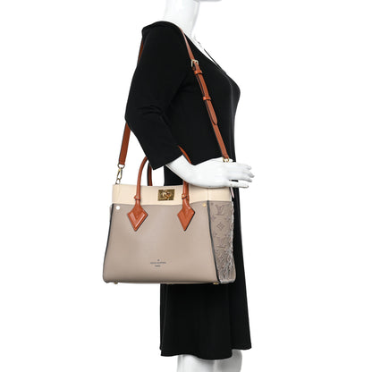 Louis Vuitton Calfskin Monogram Tufting On My Side Galet 2 of 9