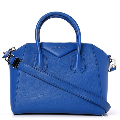 Givenchy Sugar Goatskin Small Antigona Indigo Blue 1 of 8