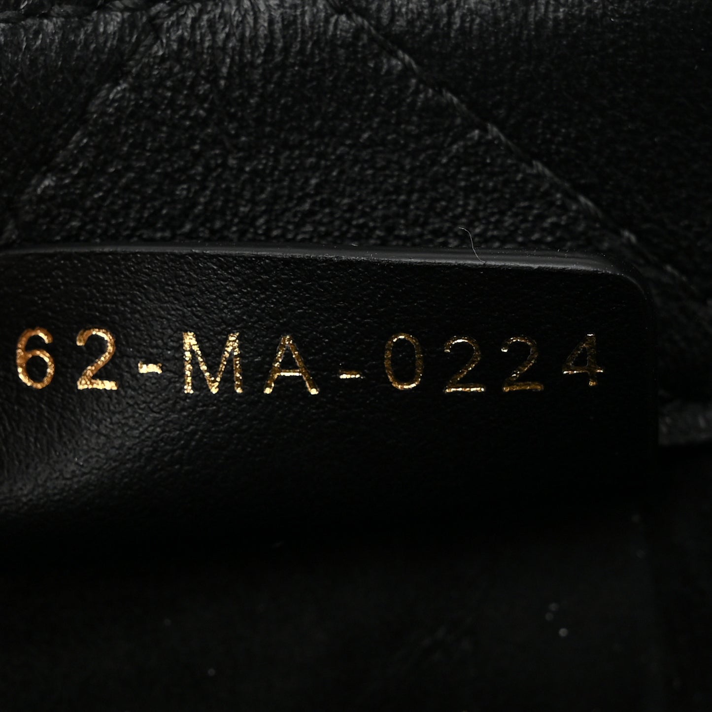 Calfskin Macrocannage Mini Book Tote Black