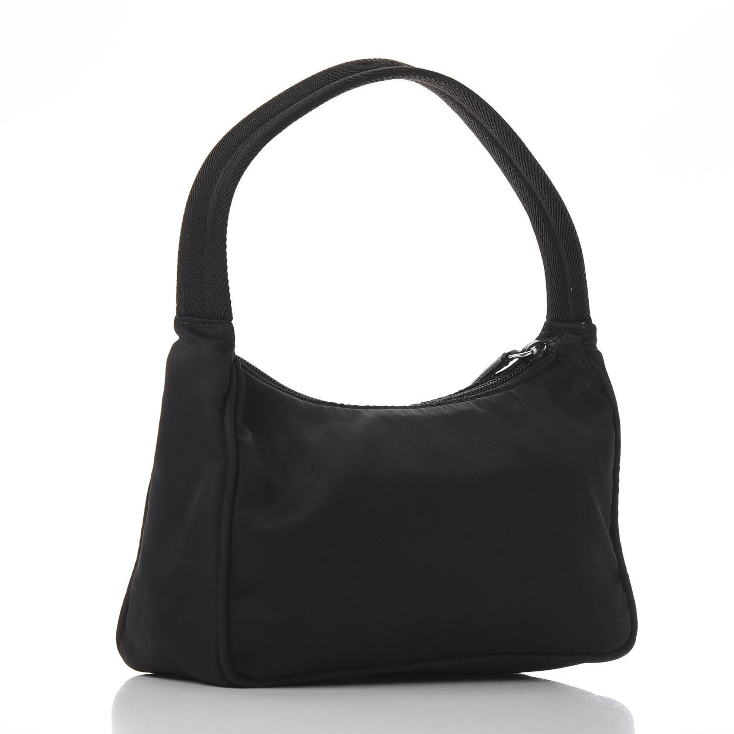 Prada Tessuto Nylon Small Shoulder Bag Black 3 of 9