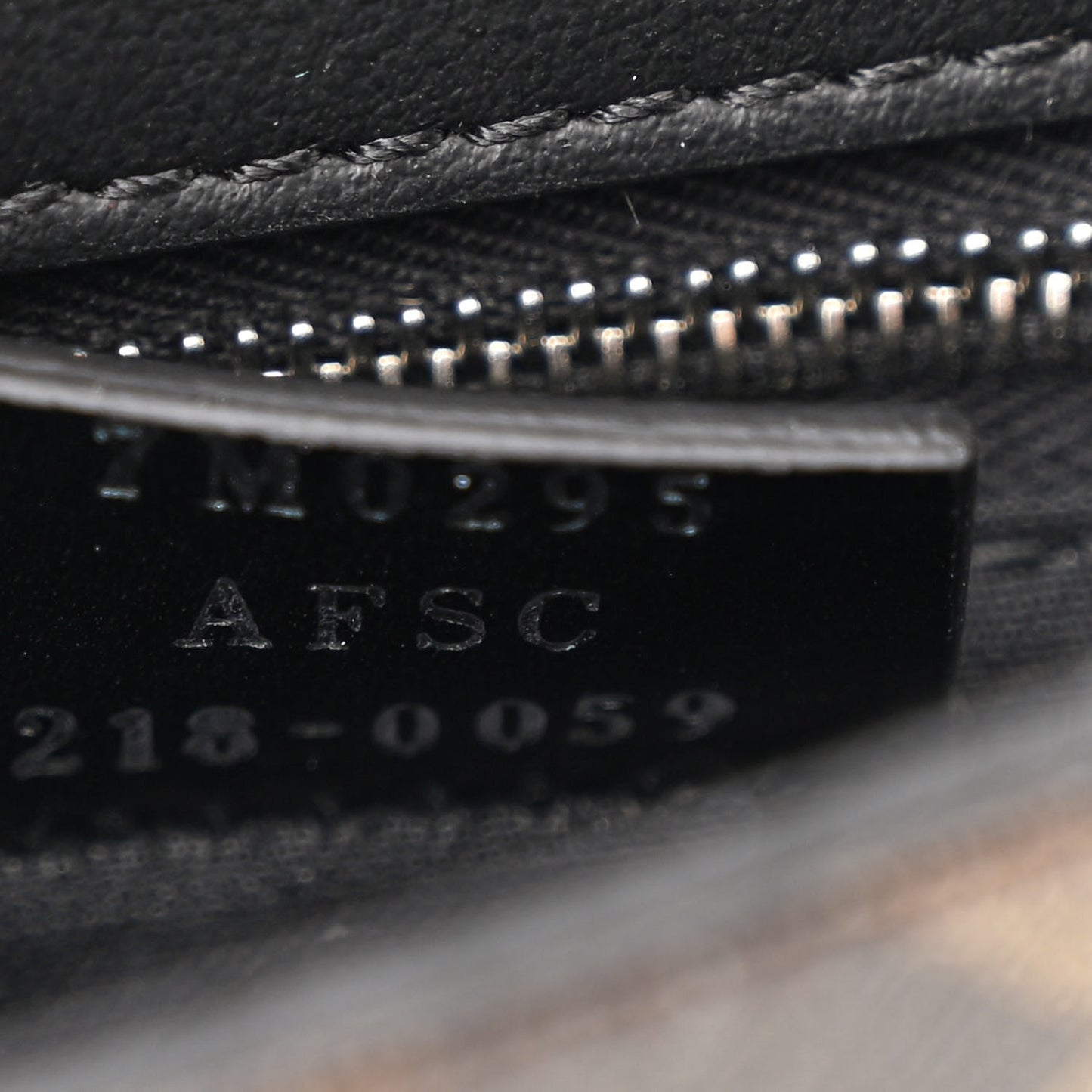 Glazed Fabric Cotton Vitello King Aura FF 1974 Baguette Belt Pouch Tobacco Moro Sand Black