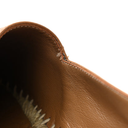 Chanel Calfskin CC Espadrilles 37 Light Brown 10 of 11