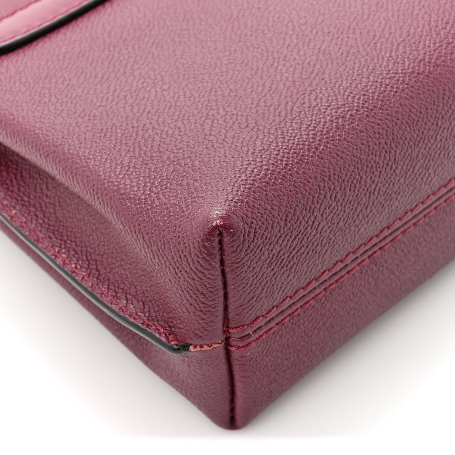 Burberry Soft Grain Calfskin Small Medley Crossbody Dark Plum