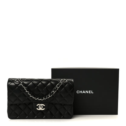 Chanel Lambskin Quilted Small Double Flap Black 12 of 12