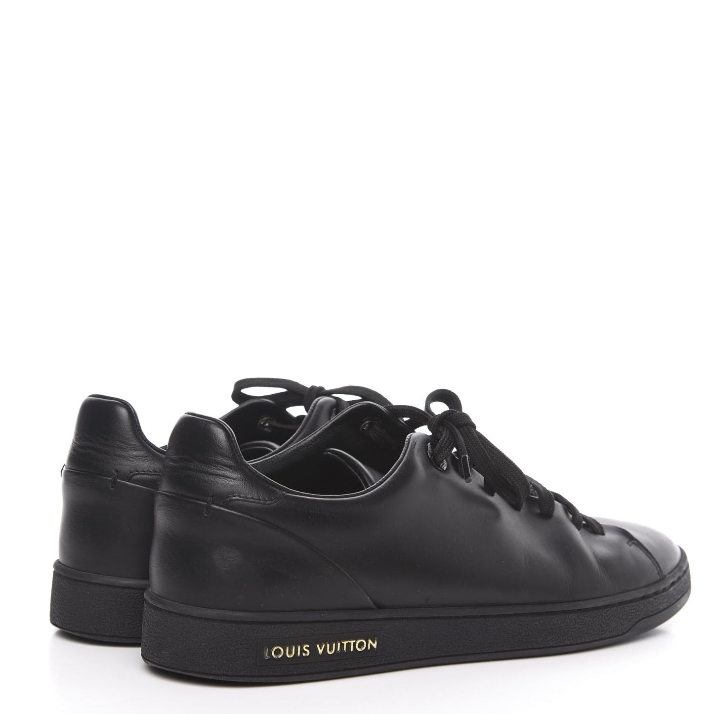 Calfskin Frontrow Sneakers 38 Black