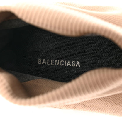 Balenciaga Neoprene Knit Bi-Color Sole Womens Speed Sneakers 41 Beige White Black 7 of 9