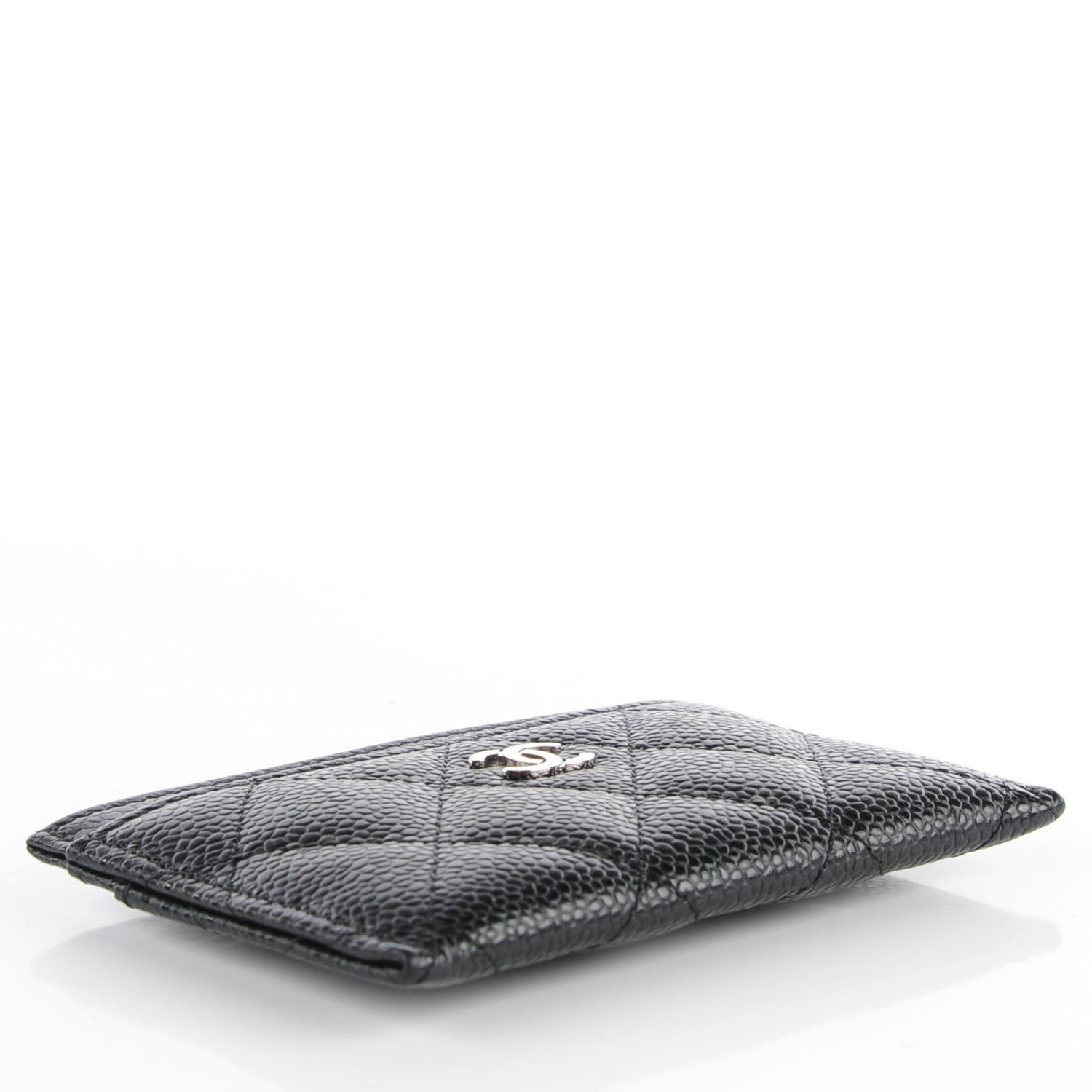 Chanel Caviar Quilted Card Holder Black 4 of 9