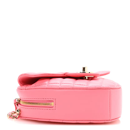 Chanel Lambskin Quilted CC In Love Heart Bag Pink 7 of 21