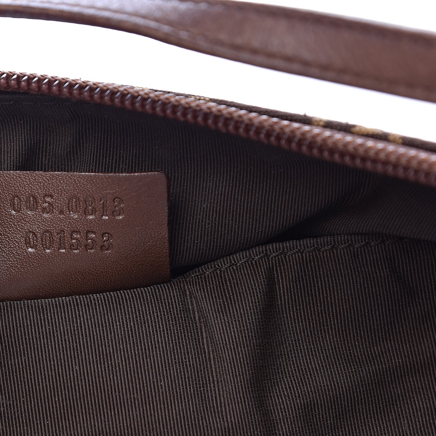 Monogram Shoulder Bag Dark Brown