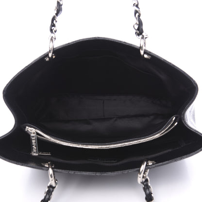 Chanel Caviar Quilted Grand Shopping Tote GST Black 4 of 9