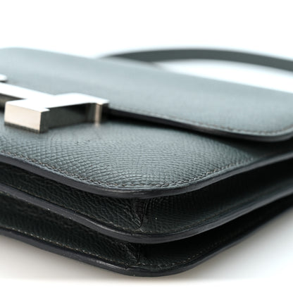 Hermes Epsom Constance 18 Bleu Orage 10 of 13