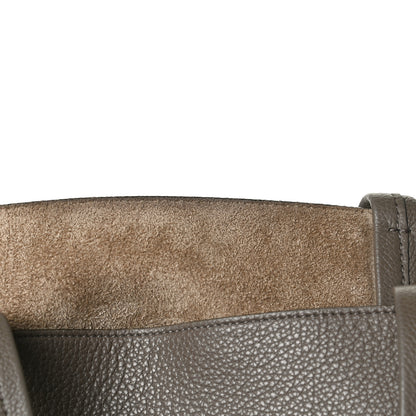Celine Soft Grained Calfskin Small Belt Cabas Phantom Taupe 17 of 24